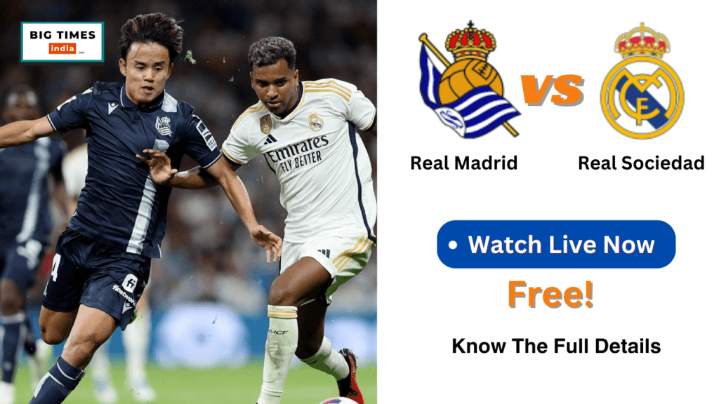 Real Madrid vs Real Sociedad La Liga 2023/24: Live Streaming Details and Match Preview Introduction